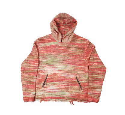 PD Unisex Distressed Jacquard Hoodie [Multi color]