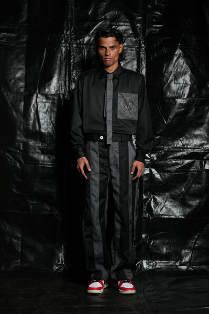 PD Black Tailored Shirt [Black]