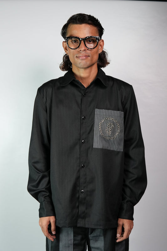 PD Black Tailored Shirt [Black]